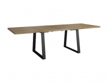 Mebin - Pik Stół Moka I 160 z wsadami dokładanymi 